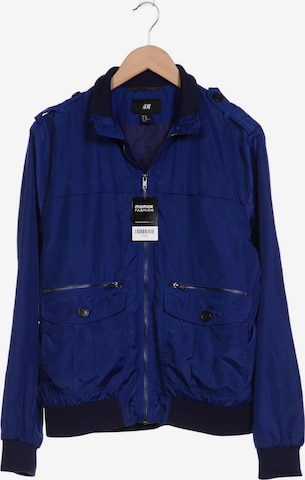 H&M Jacket & Coat in L-XL in Blue: front