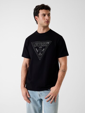 GUESS Shirt in Black: front
