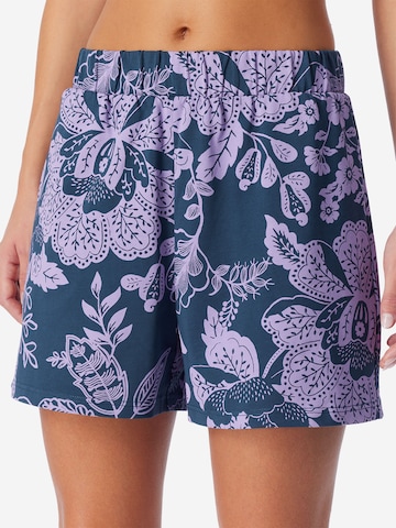 Pantalon de pyjama ' Mix Relax ' SCHIESSER en bleu : devant