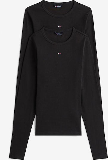 Marškinėliai 'ESSENTIAL' iš Tommy Jeans, spalva – juoda, Prekių apžvalga
