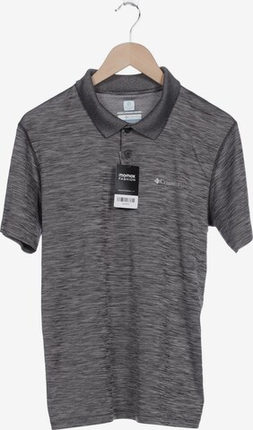 COLUMBIA Poloshirt M in Grau: predná strana