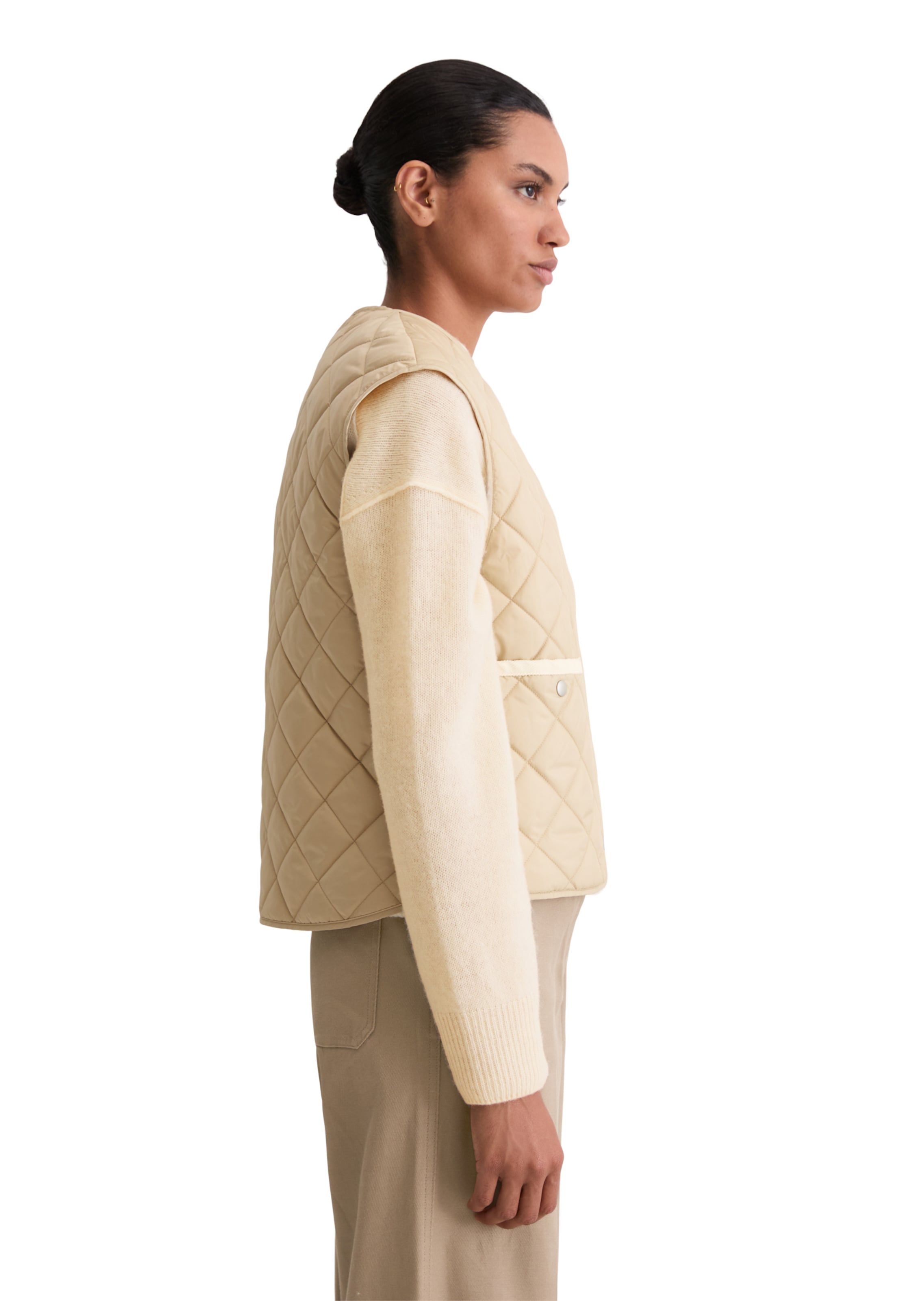 Marc O'Polo Vest in Beige