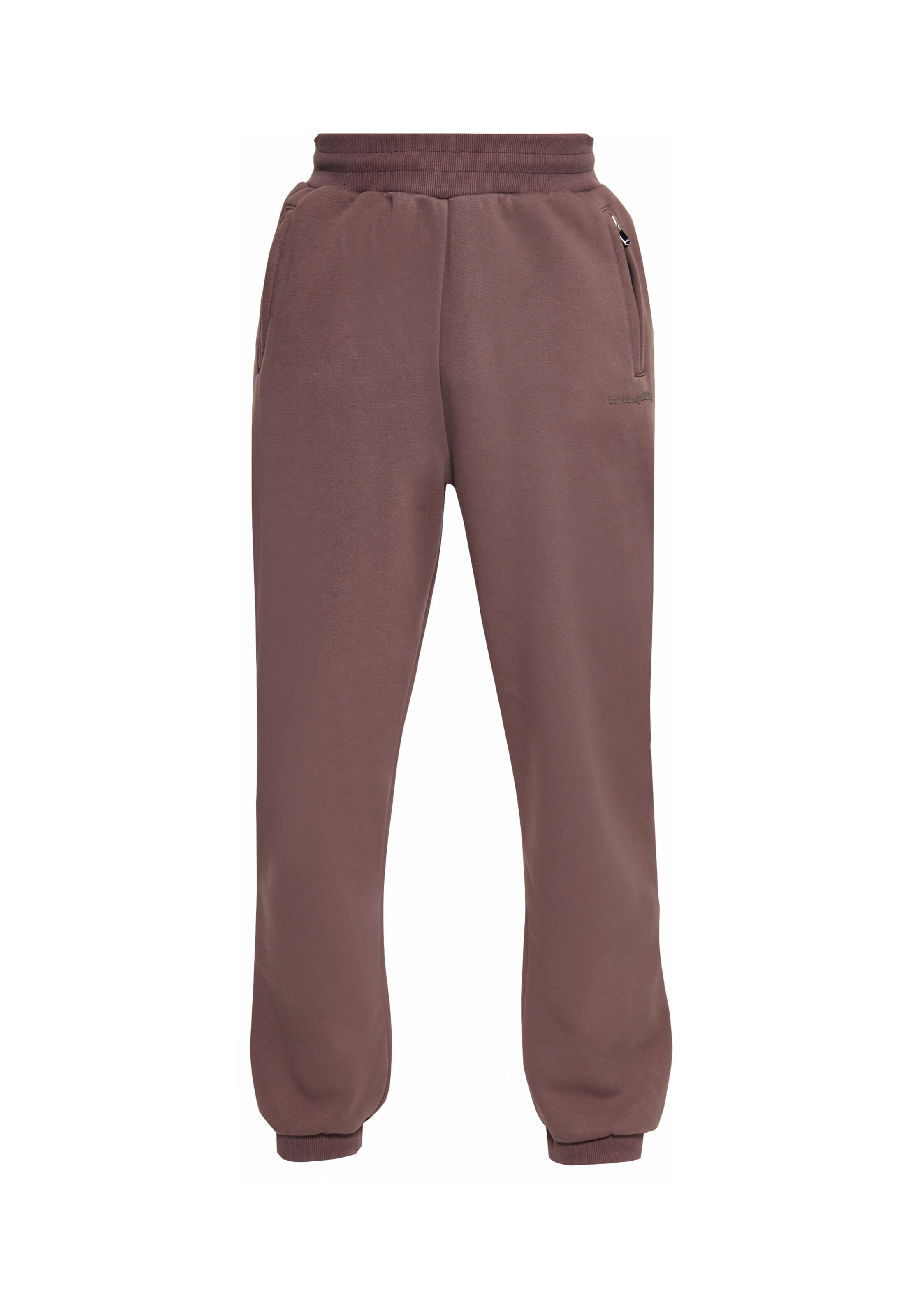Dropsize Broek in Bruin: voorkant