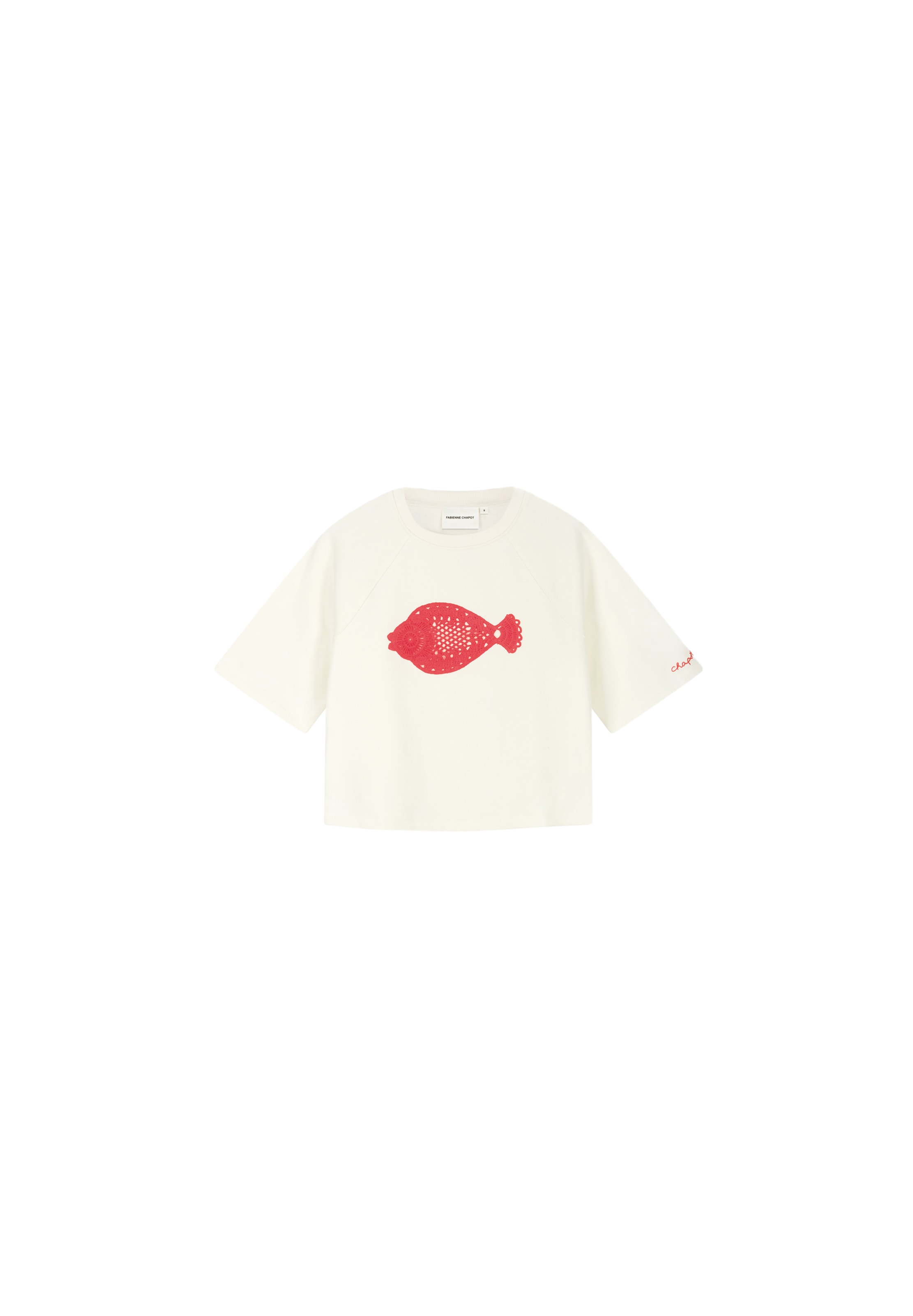 Fabienne Chapot Sweatshirt in Beige: voorkant