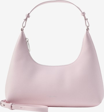 Calvin Klein Schultertasche in Pink: Vorderseite