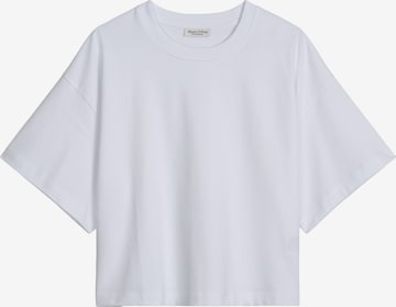 T-shirt Marc O'Polo en blanc : devant