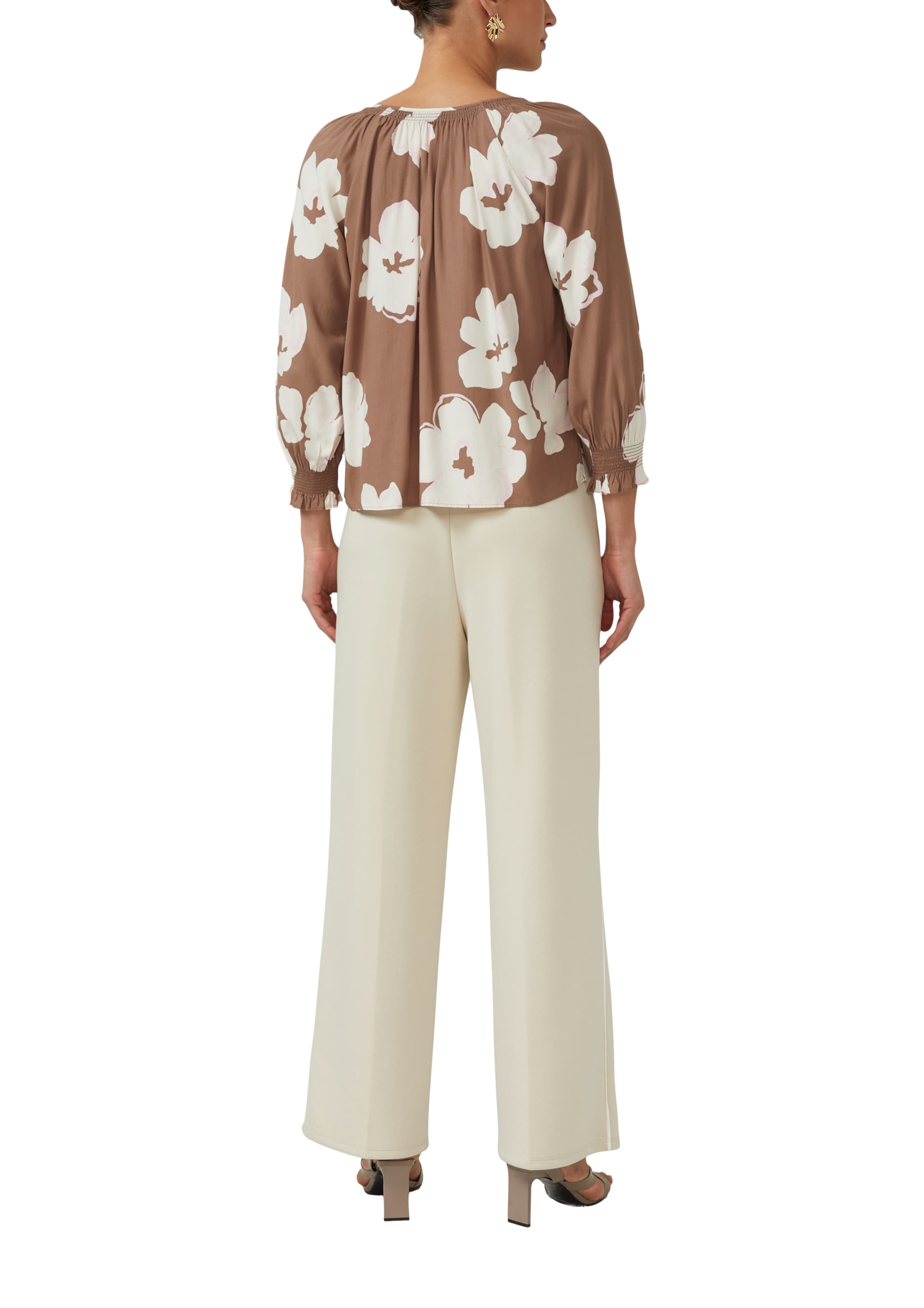 s.Oliver Blouse in Bruin