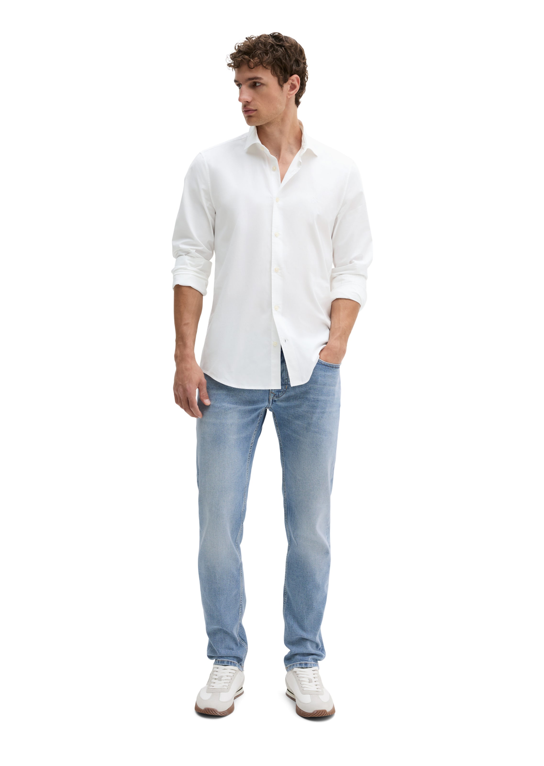 Marc O'Polo Regular fit Button Up Shirt in White