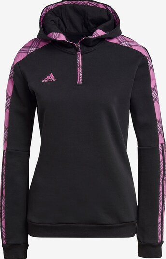 ADIDAS PERFORMANCE Sportsweatshirt 'Tiro' i lilla / svart, Produktvisning