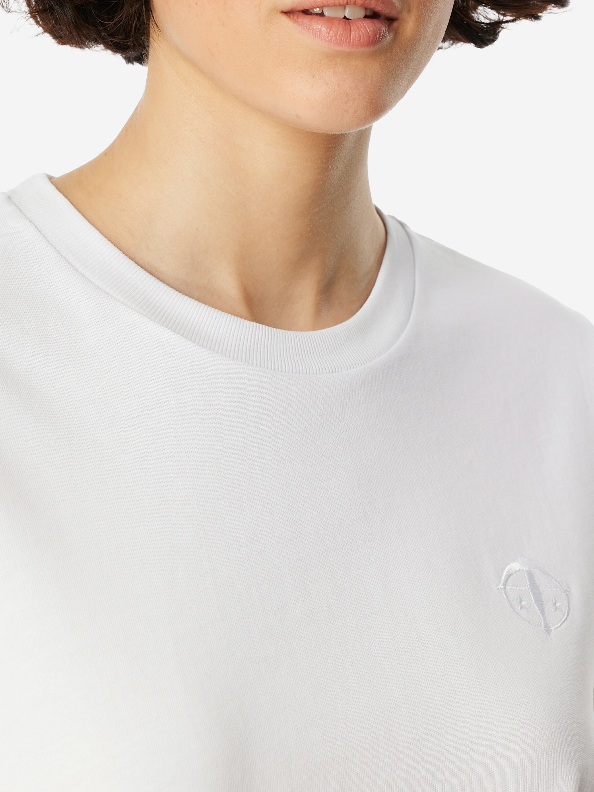 SCHIESSER Shirt ' SCHIESSER 150 YEARS ' in Wit