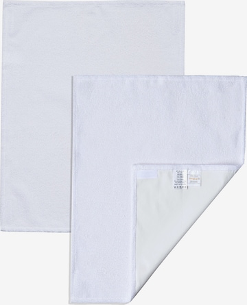nordic coast company Baby Blanket in White: front