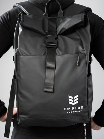 Empire Embodied Athletic Gym Bag 'Athlete's Companion Backpack Pure Black' in Black