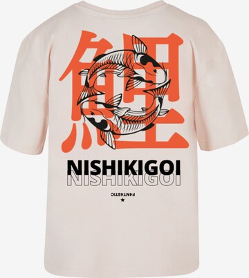 F4NT4STIC Shirt 'Nishikigoi Japan' in Roze