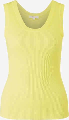 s.Oliver Top in Yellow: front