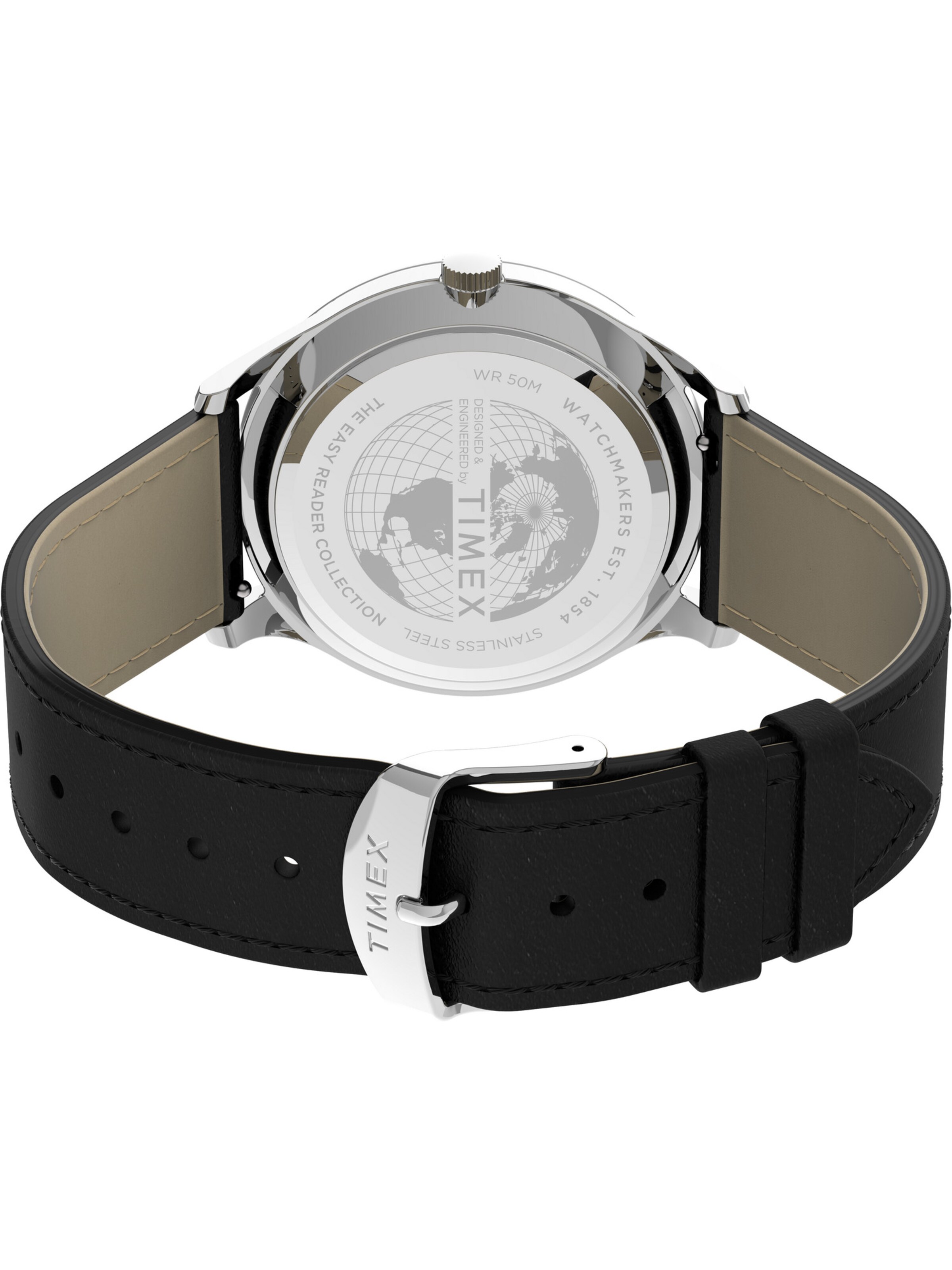 TIMEX Analog watch 'Easy Reader Gen 1 Essential Collection' in Silver