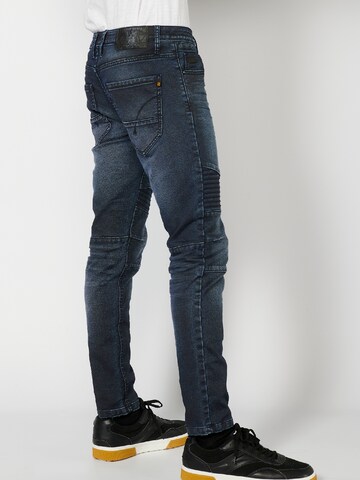 KOROSHI Skinny Jeans in Blau