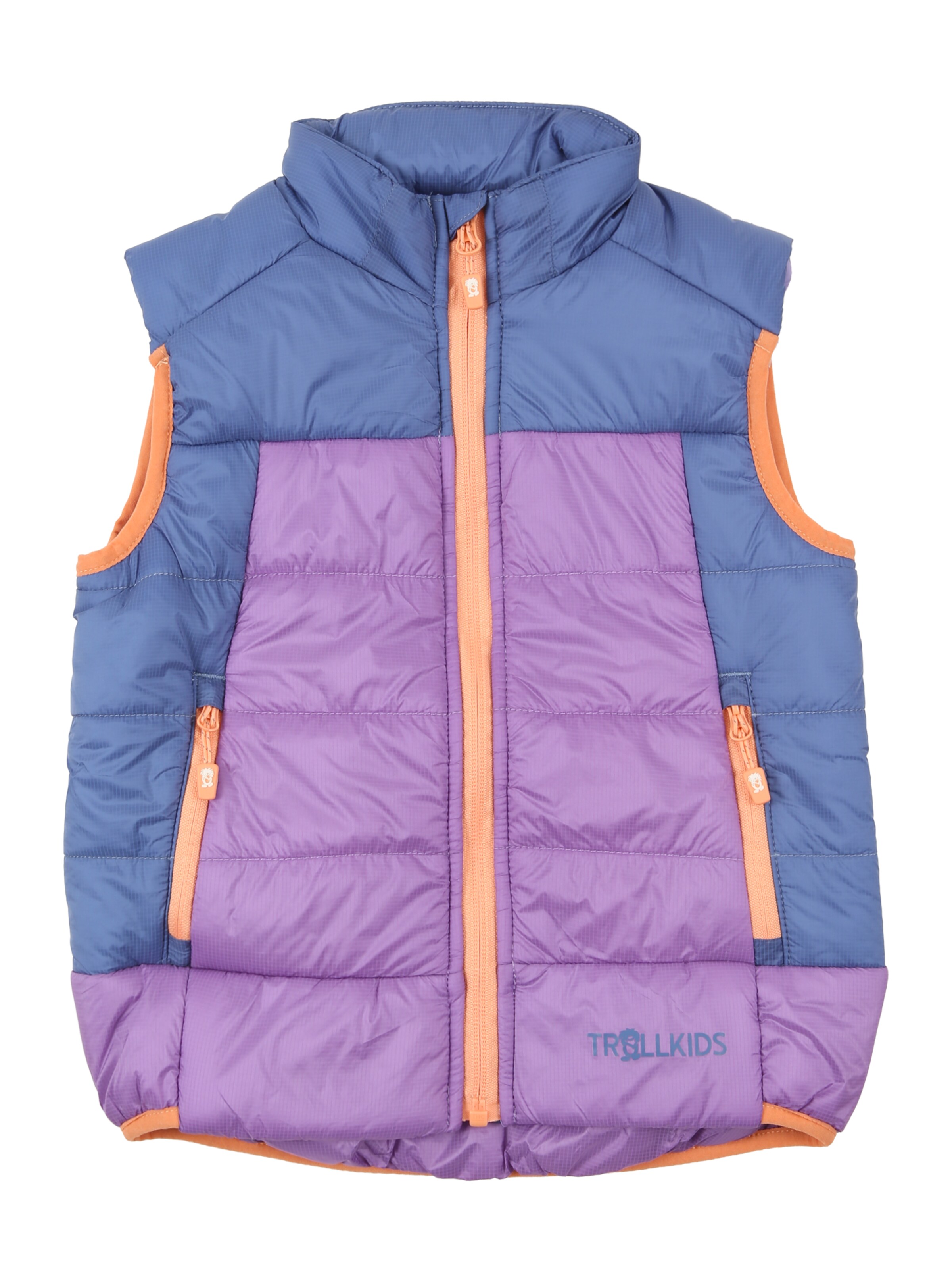 TROLLKIDS Vest 'Hardanger' in Purple: front
