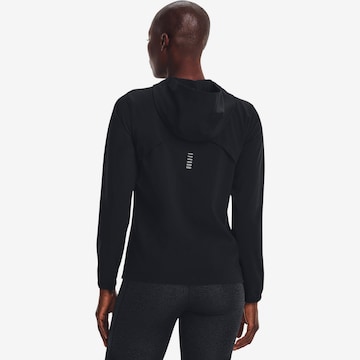 Veste de sport 'OutRun The Storm' UNDER ARMOUR en noir