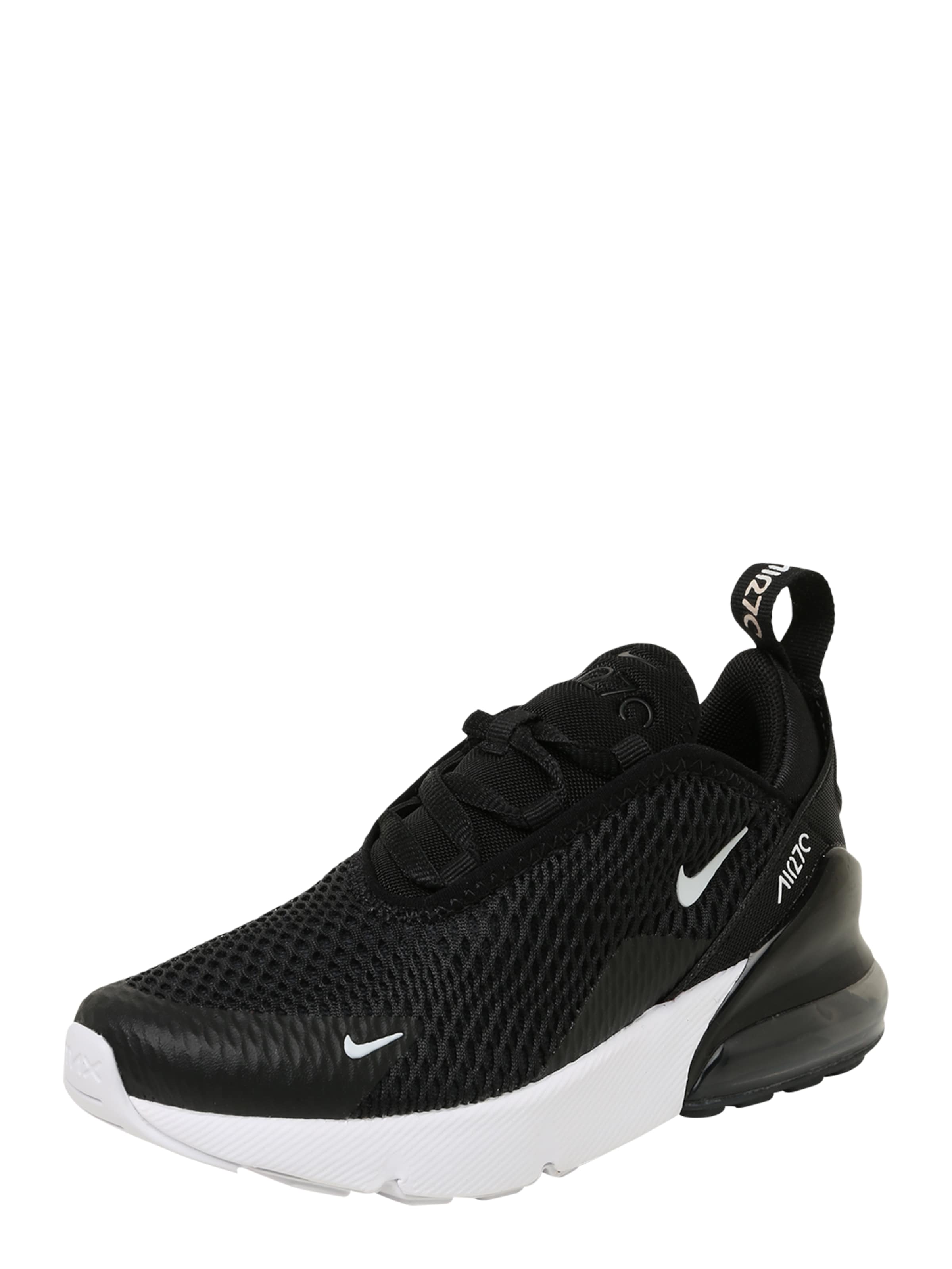 Nike SportswearTenisice 'Air Max 270' - crna boja: prednji dio