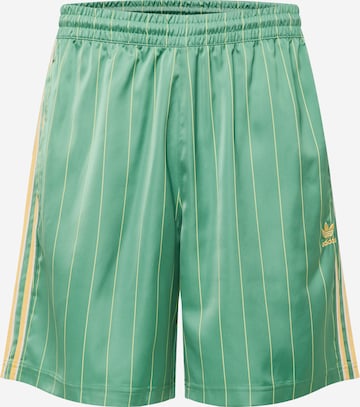 ADIDAS ORIGINALS Loose fit Trousers 'SPRINTER' in Green: front