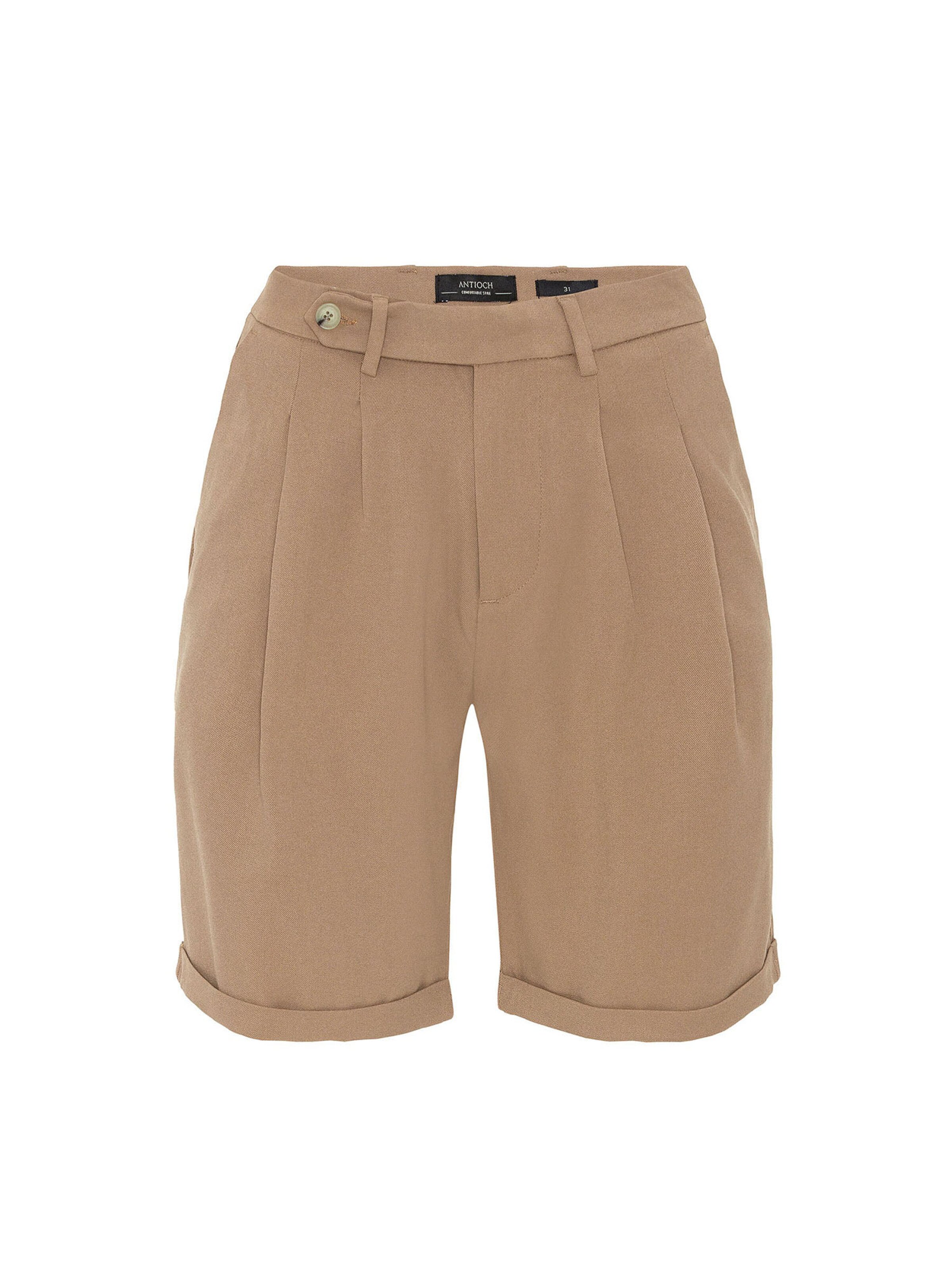 Antioch tavaline Viikidega püksid, värv pruun: eest vaates