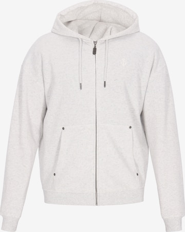 Veste de survêtement DreiMaster Vintage en blanc : devant