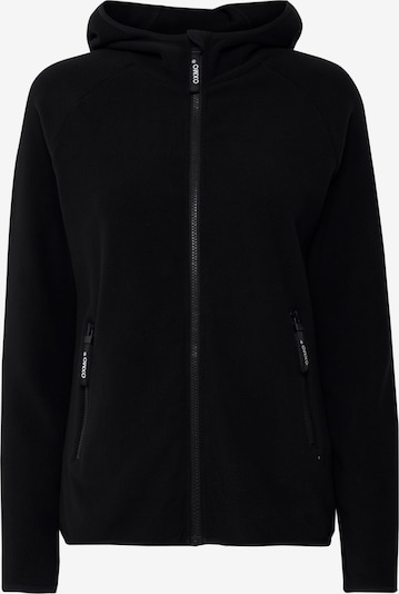 Oxmo Fleecejacke 'FINJA' in L in schwarz, Produktansicht