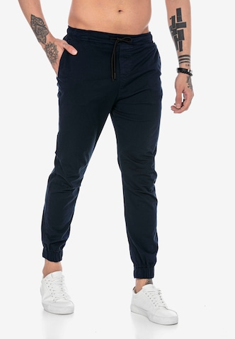 Redbridge Regular Broek 'Doncaster' in Blauw: voorkant