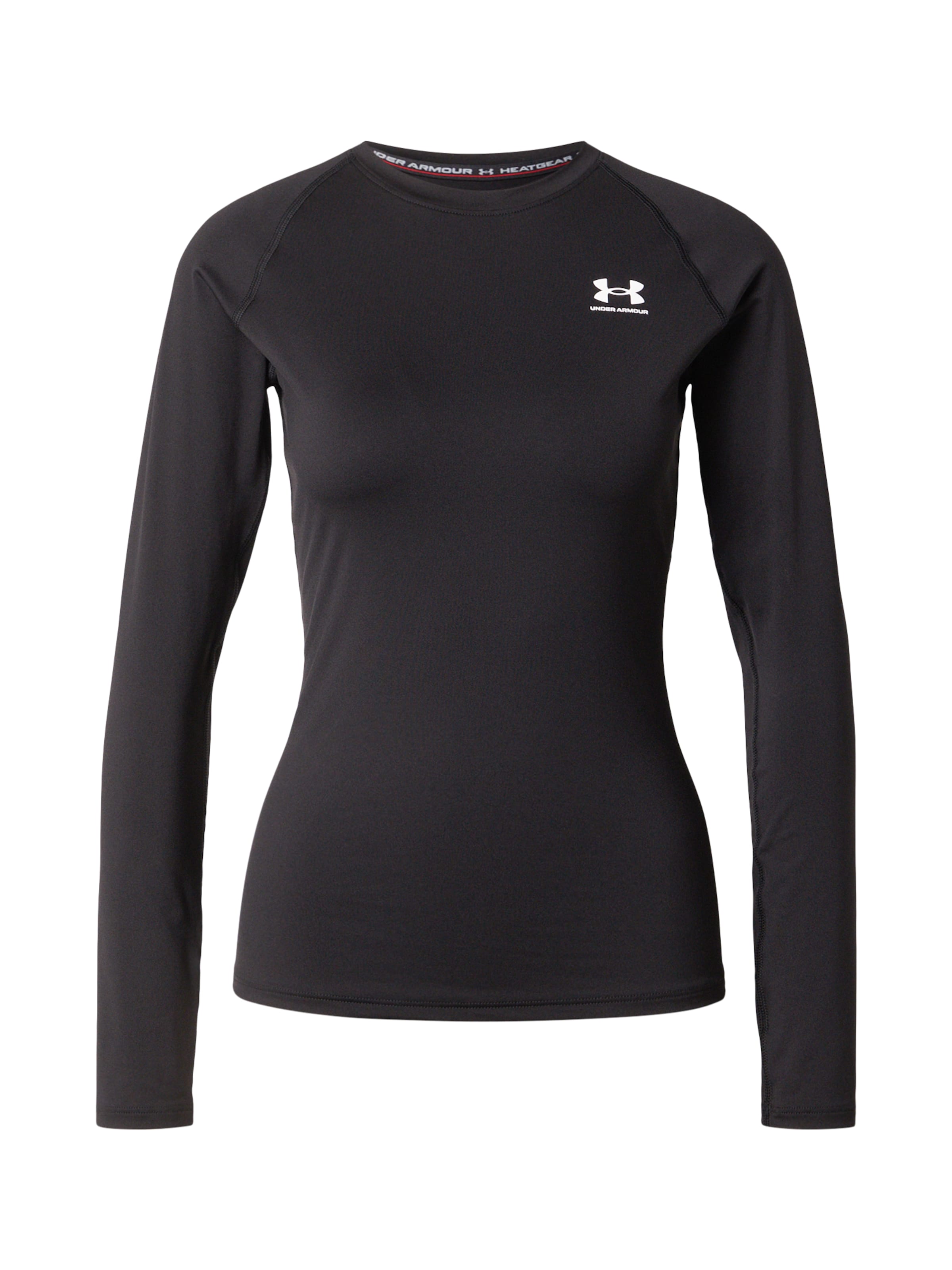 UNDER ARMOUR Funktionsshirt 'Authentics' in XS in schwarz / weiß, Produktansicht