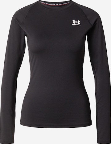 juoda UNDER ARMOUR Sportiniai marškinėliai 'Authentics': priekis