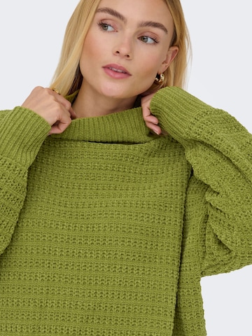 ONLY Pullover 'ONLGlobe' in Grün