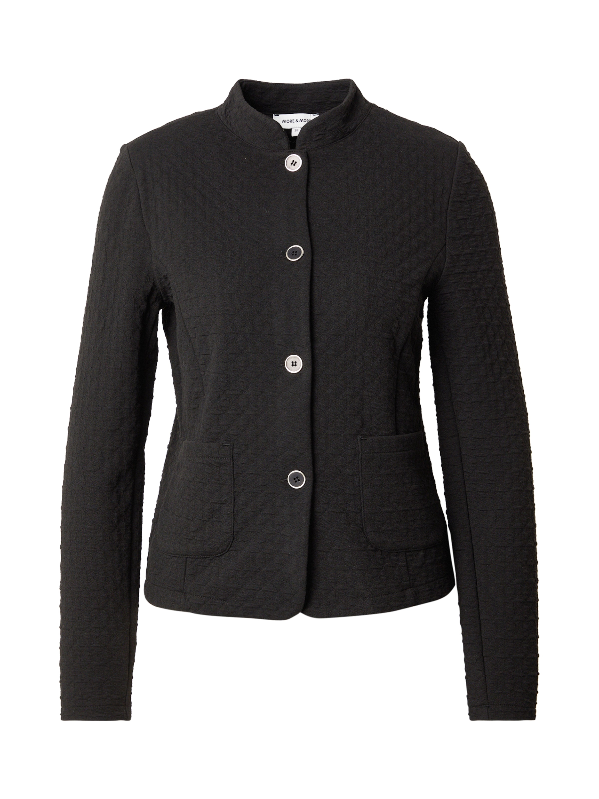 MORE & MORE Jacke in Schwarz: Vorderseite