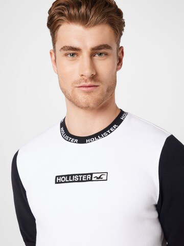 HOLLISTER Sweatshirt 'EMEA' in Weiß