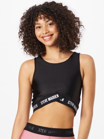 Sport top 'ISPEEDY' de la STEVE MADDEN pe negru: față