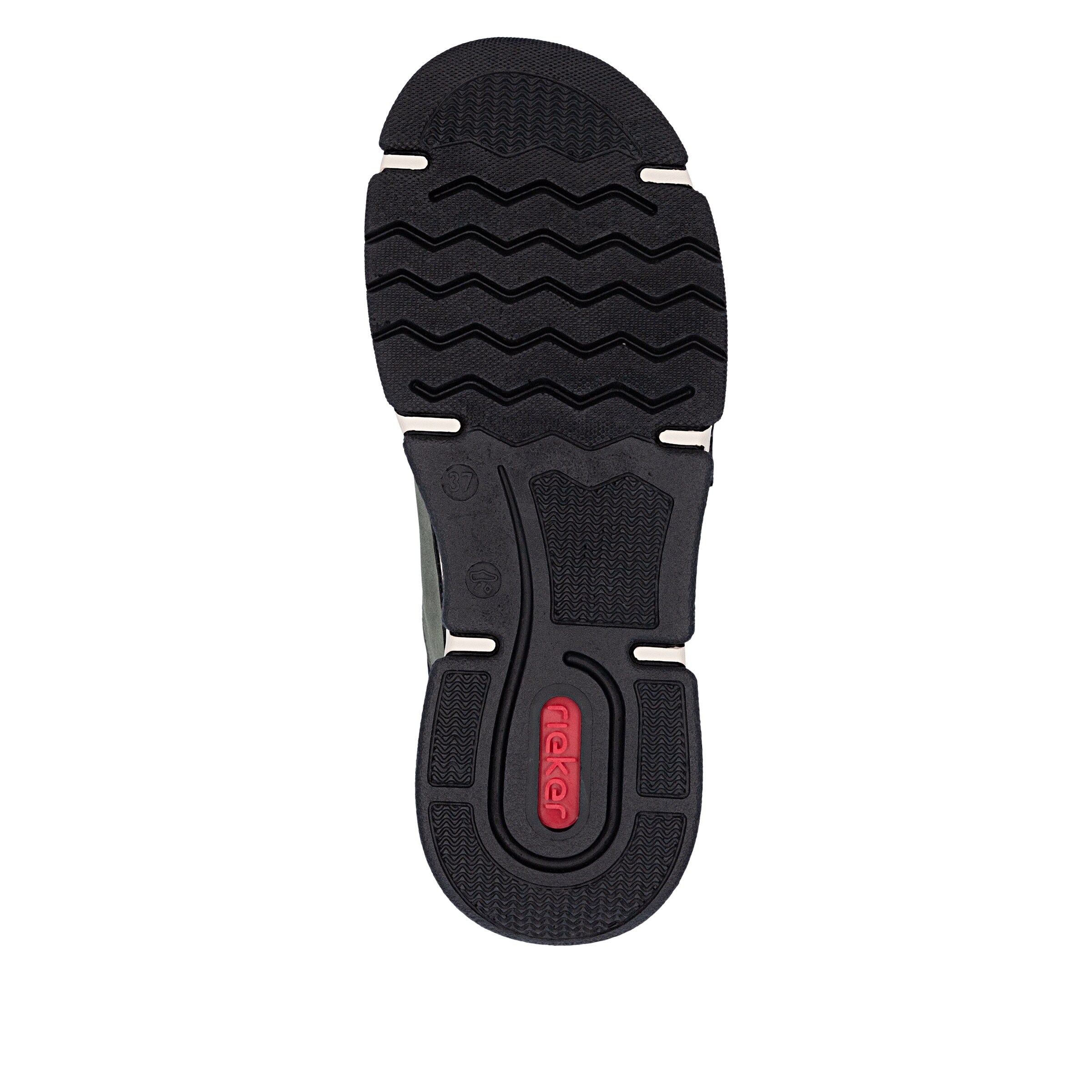 Chaussure basse Rieker en vert