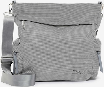 Waipuna Crossbody Bag ' Kanalana ' in Grey: front