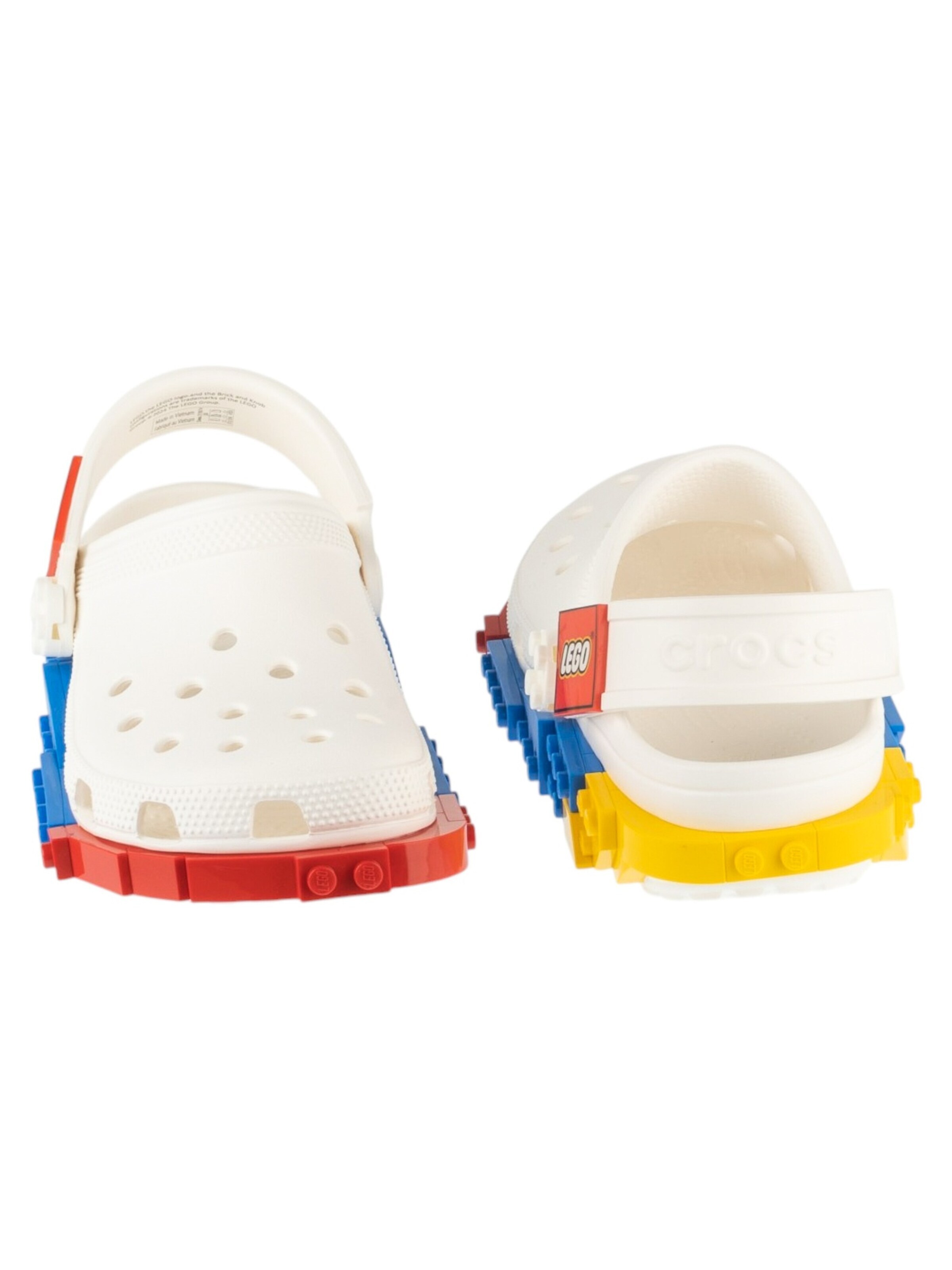 Crocs Sandalen 'Crocs LEGO Creativity Clog K' in Wit