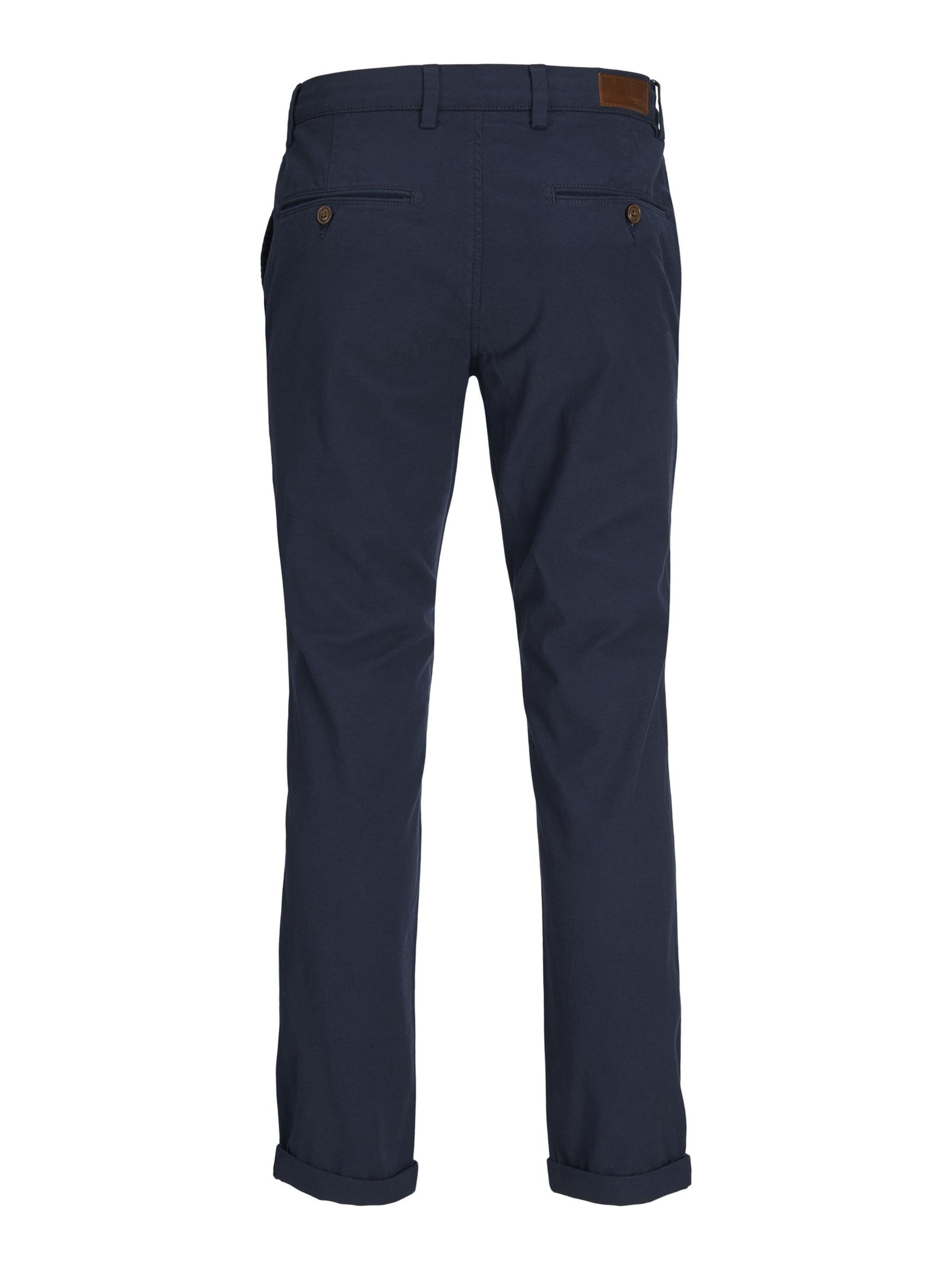 Coupe slim Pantalon chino 'JPSTMarco JJFury' JACK & JONES en bleu