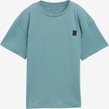 Tricou de la TOM TAILOR pe verde: față