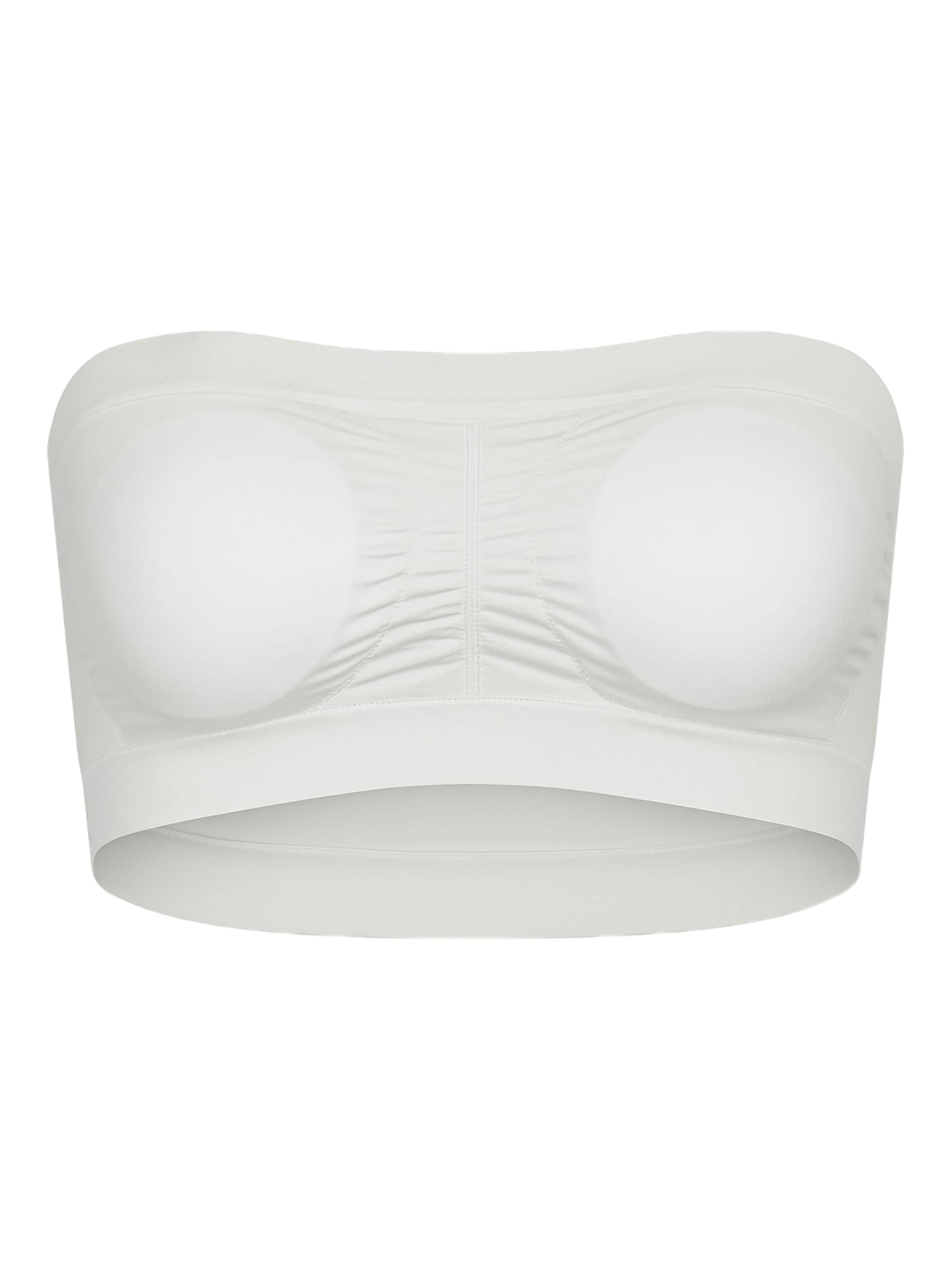 C&City Bandeau BH in Wit: voorkant