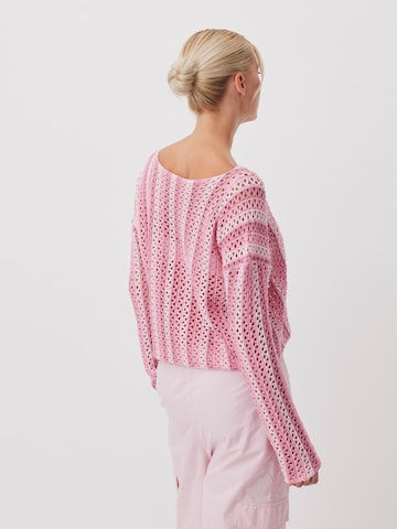 Pullover 'Aleana' di LeGer by Lena Gercke in rosa
