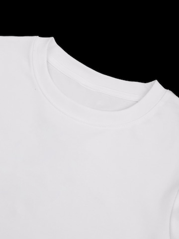 T-shirt 'Women's Short Sleeve Shirt Summer Tops' LapaPlus en blanc