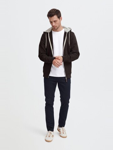 BLEND Sweatjacke 'Hulker Teddy' in Schwarz