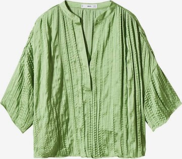 MANGO Blouse 'Romi' in Green: front