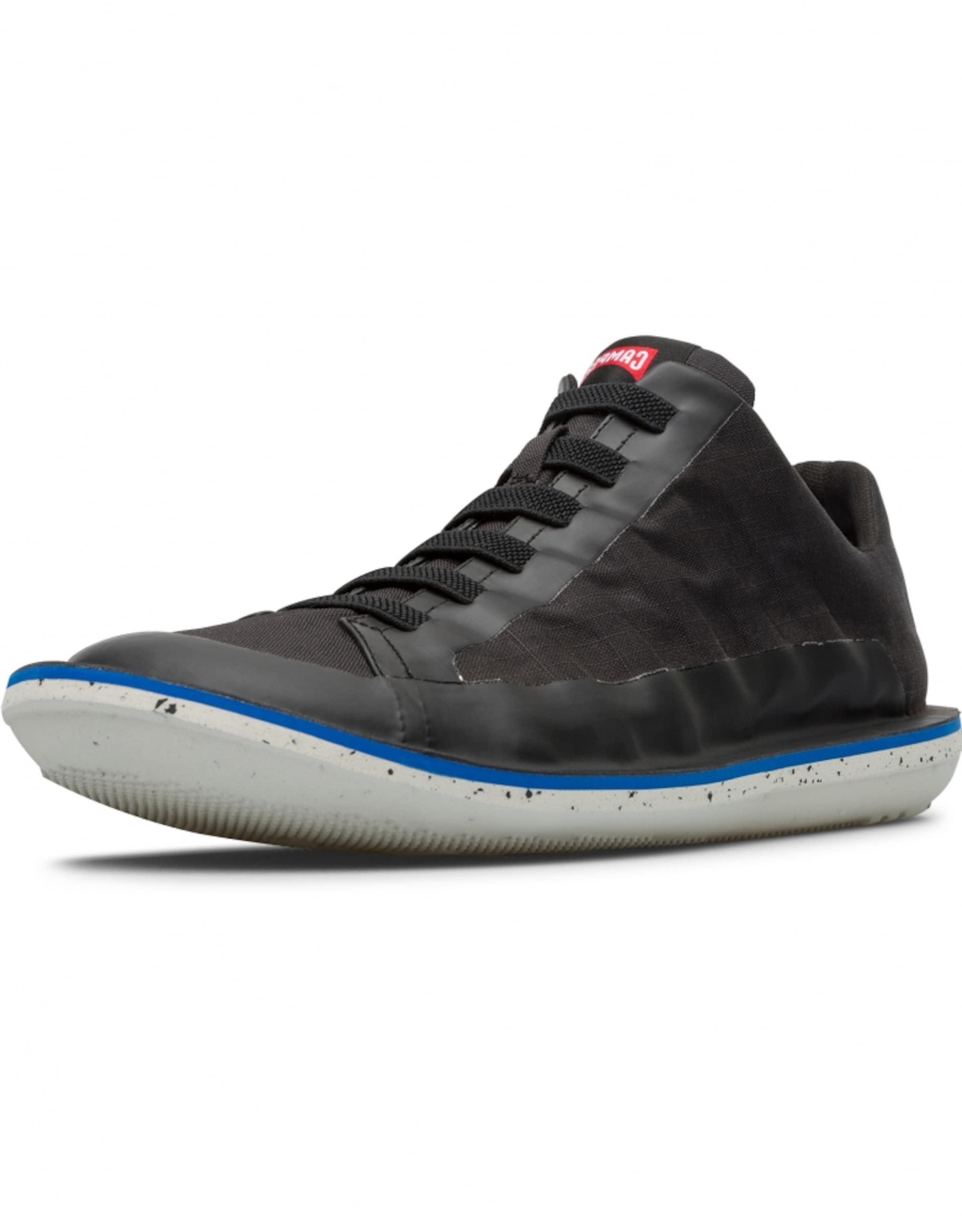 Sneaker bassa 'Beetle' di CAMPER in nero: frontale