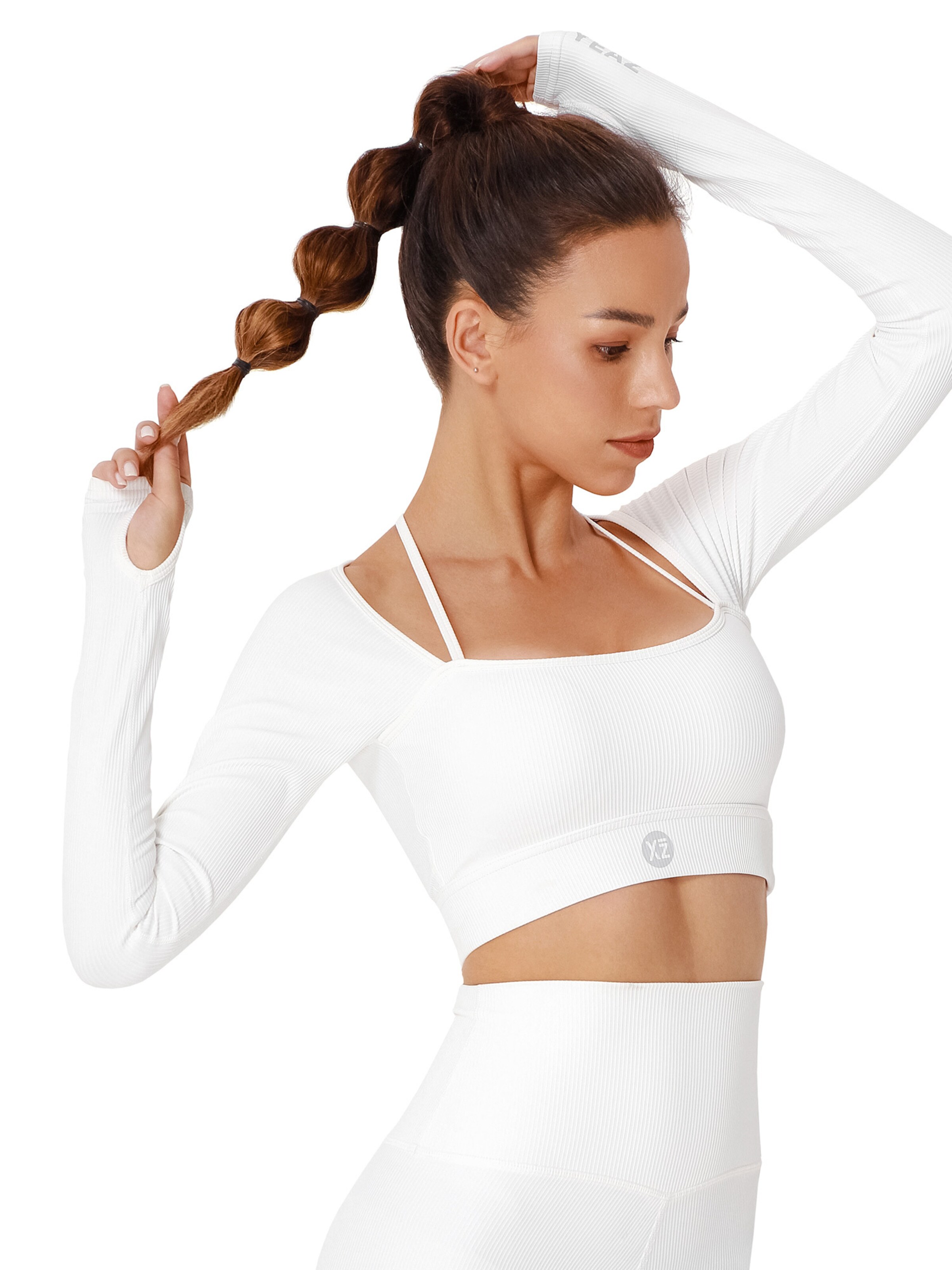 YEAZ Функциональная футболка 'Club Level' в Белый