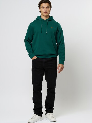 U.S. POLO ASSN. Sweatshirt 'Toke' in Groen