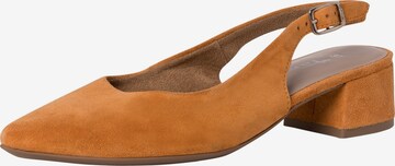 TAMARIS Slingpumps in Oranje: voorkant