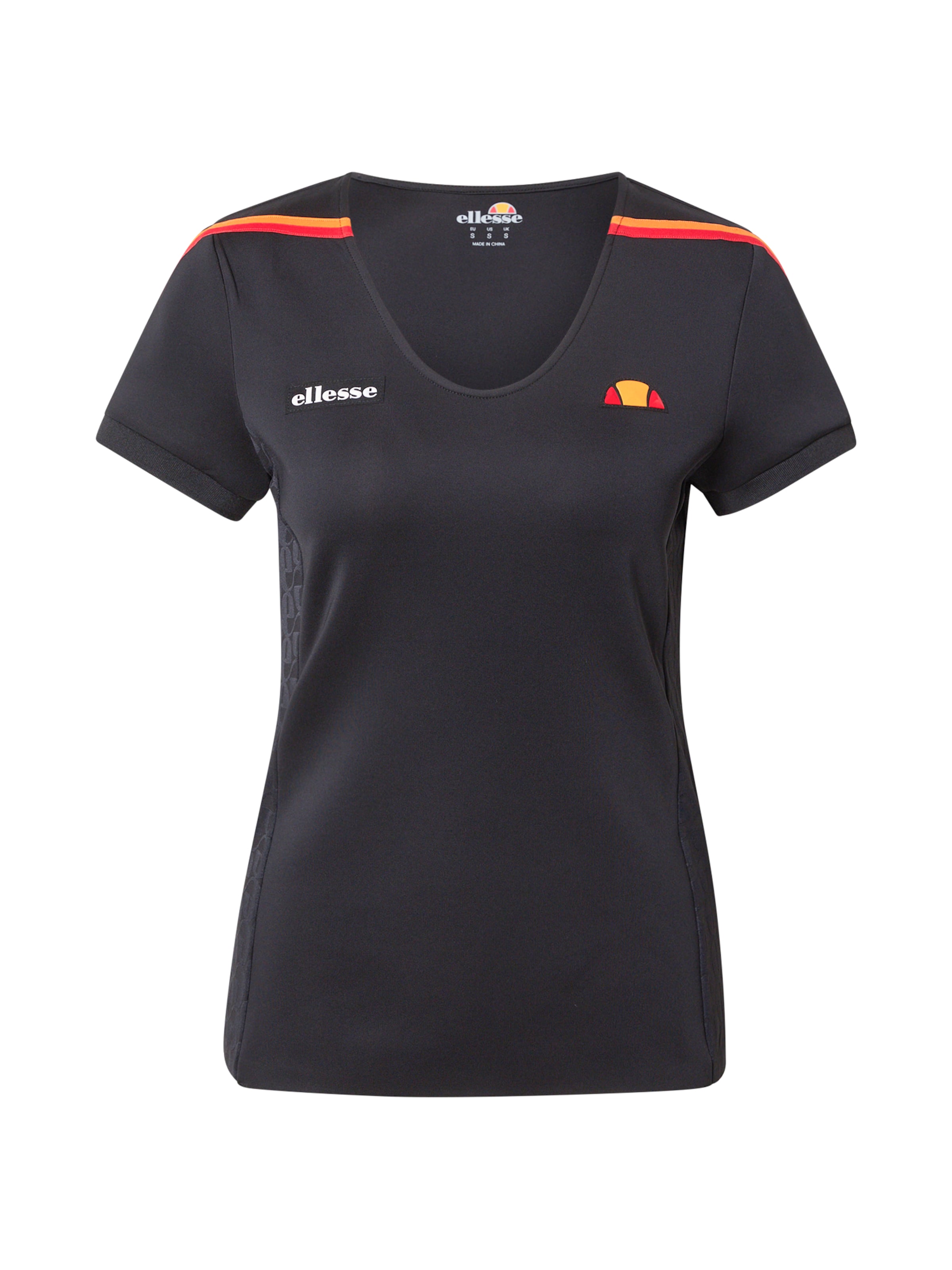 Maglietta 'Constantine' di ELLESSE in nero: frontale