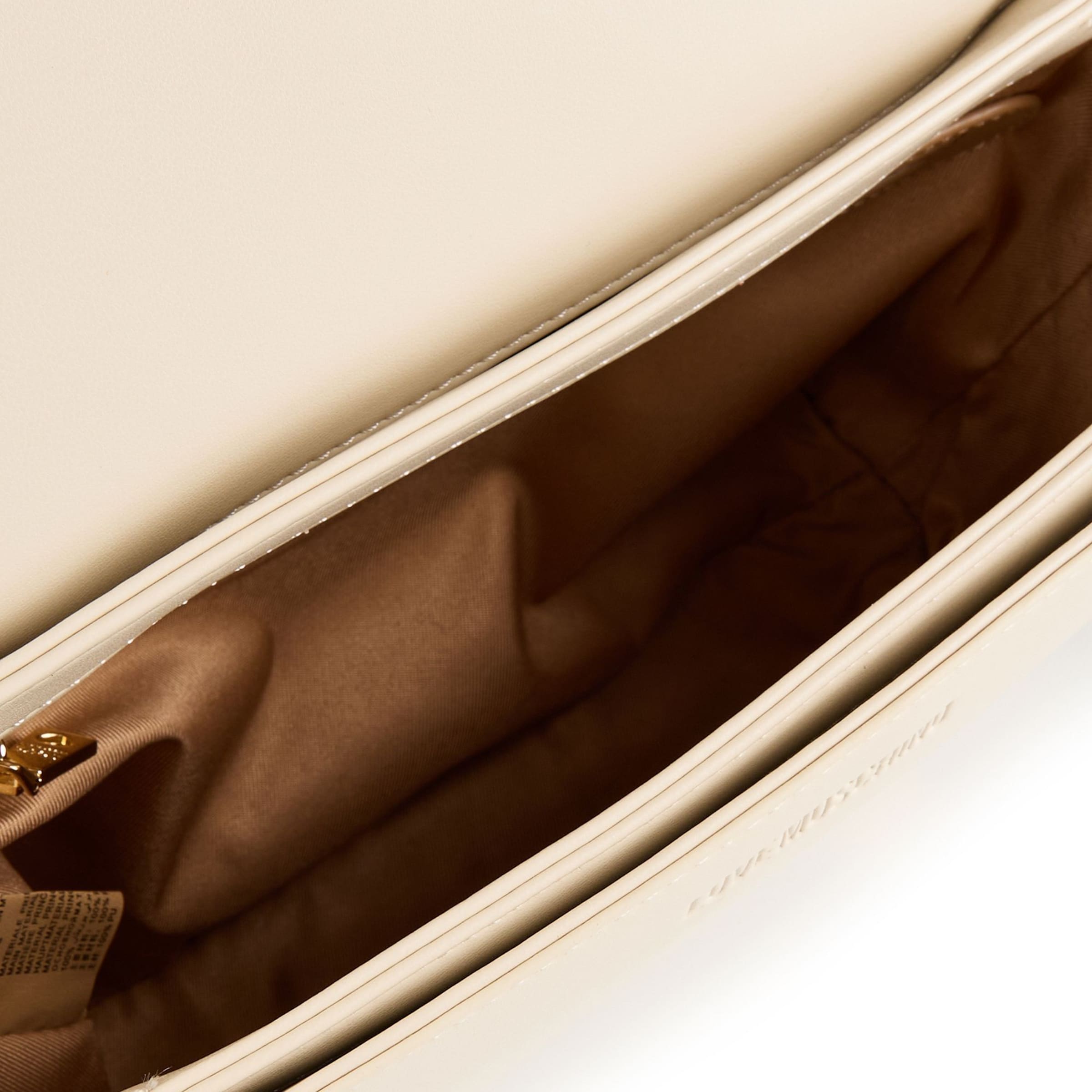 Sac bandoulière Love Moschino en beige